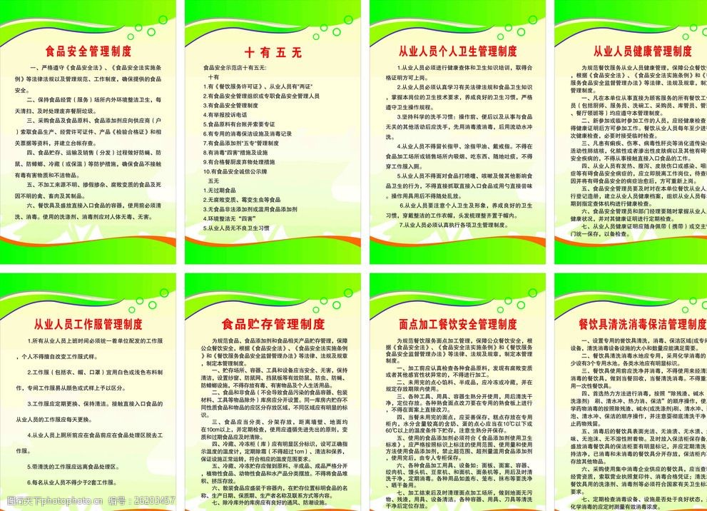 餐飲食品管理制度牌 筑牢安全防線，提升管理效能